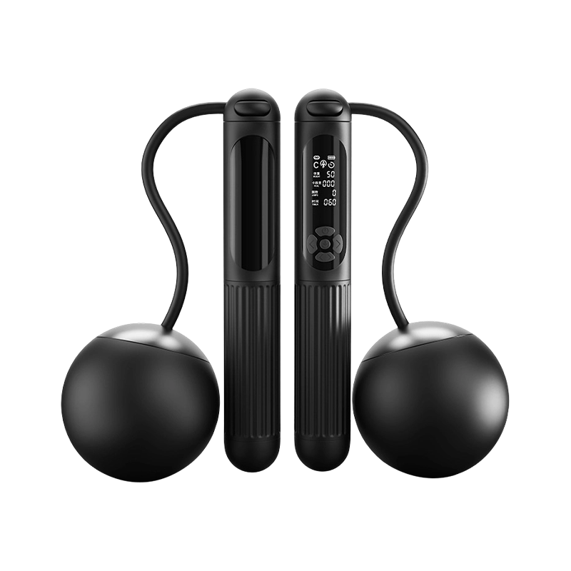 TS-104 เชือกกระโดดนับเลขอัจฉริยะ สีดำ