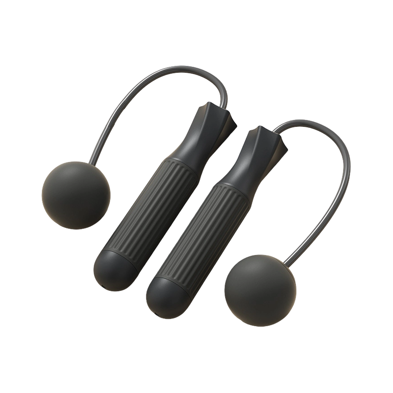 TS-106 เชือกกระโดดด้ามจับยางถ่วงน้ำหนักสำหรับเด็กผู้หญิง